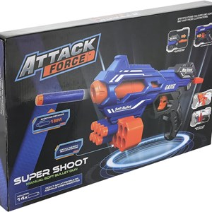 اسباب ‌بازی تفنگ تیر اسفنجی Attach force _اسباب بازی تفنگ